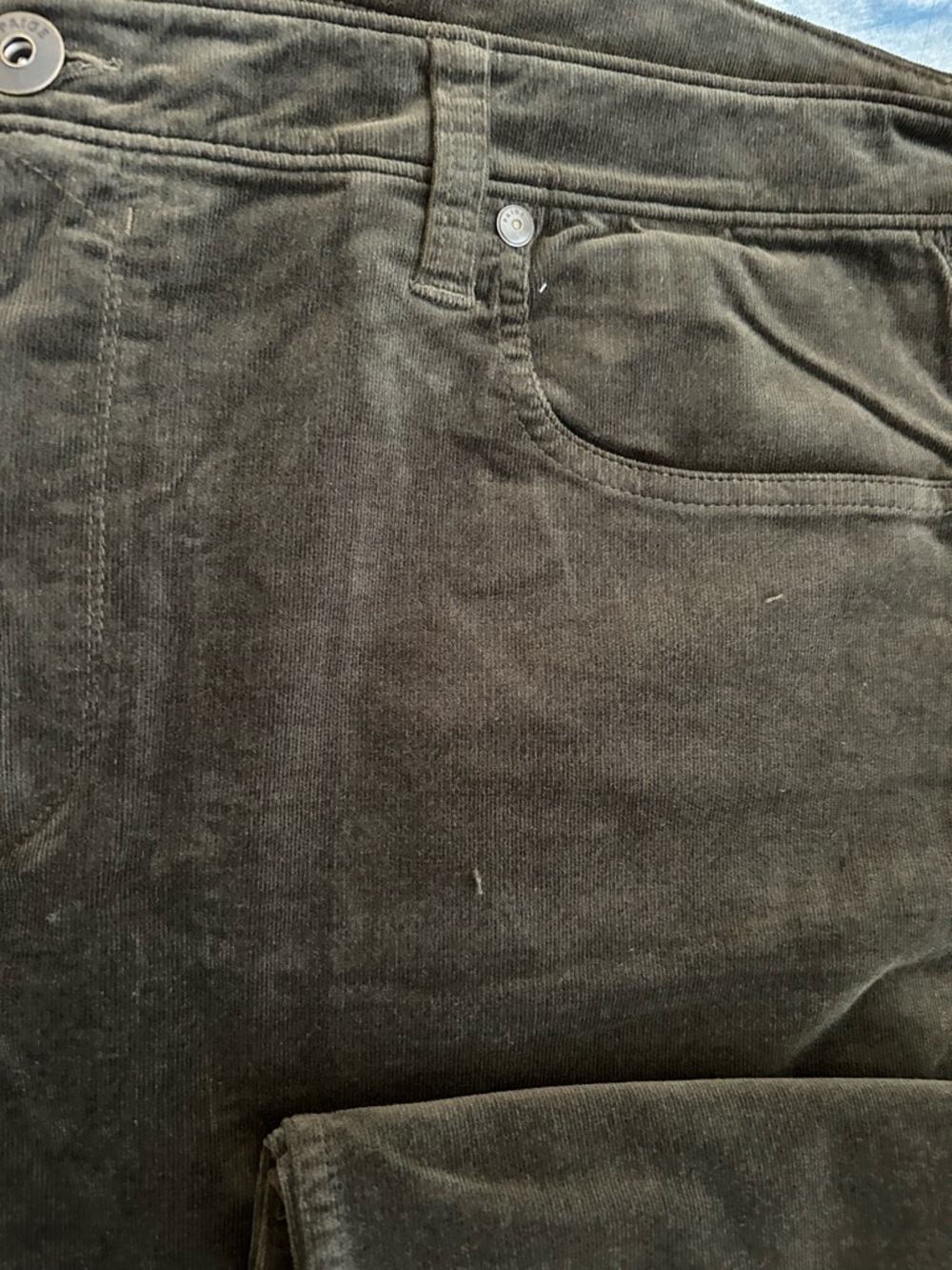 Federal Corduroy Men's Straight-Leg Jeans Shaded Glen - Picture 9 of 9
